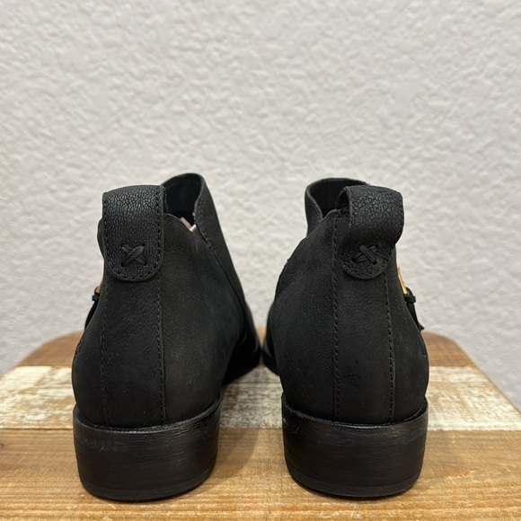 UGG Aureo II Black Suede Waterproof Ankle Boots Size 8 - Picture 5 of 7